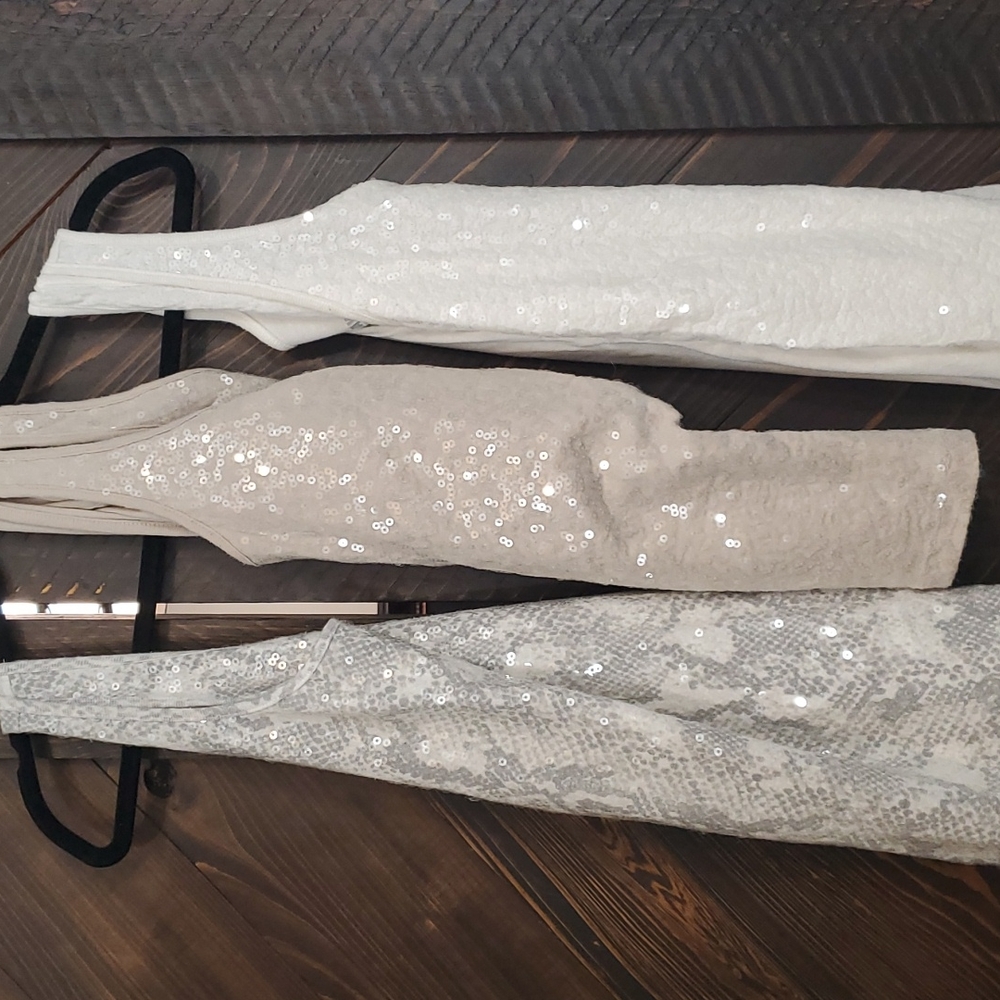 3 pack sequin tanks
